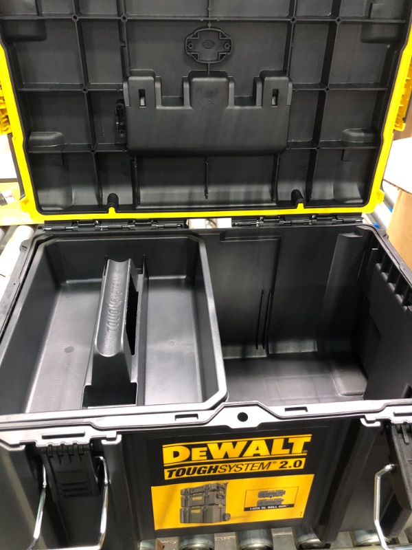 Photo 4 of DEWALT TOUGHSYSTEM 2.0, Extra Large Tool Box, 22 in, 123 lbs. Capacity (DWST08400)