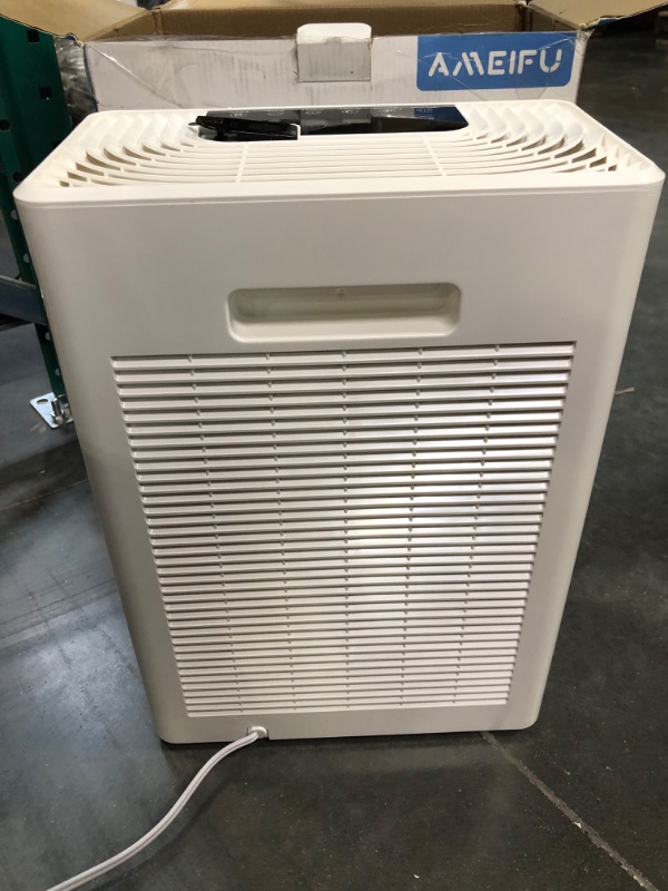 Photo 4 of AMEIFU Air Purifiers for Home Large Room up to 1740ft² with Washable Fliter Cover, Hepa Air Purifiers, H13 True HEPA Air Filter for Wildfires, Pets Hair, Dander, Smoke, Pollen, 3 Fan Speeds, 5 Timer, Sleep Mode 15DB Air Cleaner