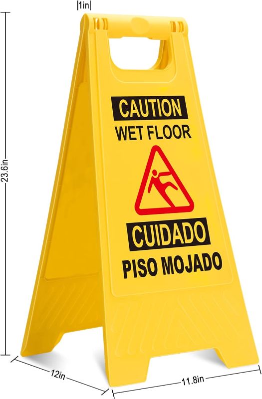 Photo 1 of ANZEKE Caution Wet Floor Sign