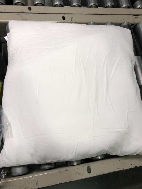 Photo 1 of 3 PackThrow Pillow Insert, Lightweight?Soft Polyester Down Alternative Decorative Pillow, Sham Stuffer, Machine Washable. (White, 16x16) 16"x16"