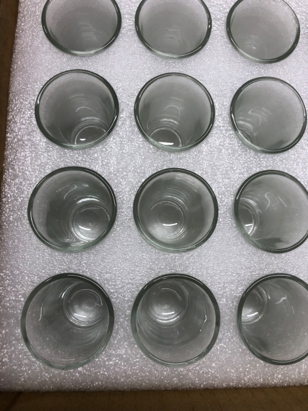 Photo 4 of Aoeoe 40 Pack Shot Glass Bulk Set with Heavy Base, 1.5 Ounce Whiskey Shot Glasses, Clear Shot Glass Set, Round Shot Glasses Bulk, Small Glass Shot Cups for Vodka, Whiskey, Tequila, Espresso, Liquor