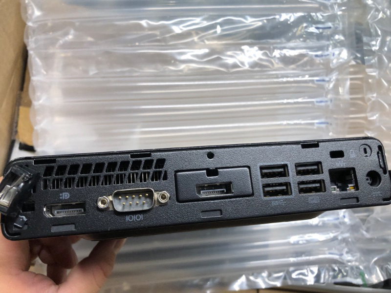 Photo 1 of HP ProDesk 400 G3 Mini, Intel Core i5-6500 2.5G, 8GB RAM, 256GB SSD, Win10 Pro (Renewed) i5 Desktop Mini + Keyboard and mouse