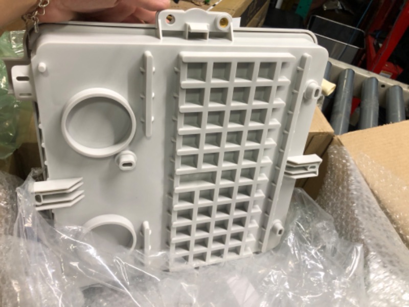 Photo 5 of SatelliteSale Weatherproof Junction Box Heavy Duty Enclosure 12x12x3 Inches UV-Rated Thermoplastic Alloy 12"×12"×3"