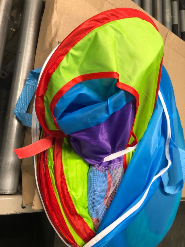 Photo 1 of 7 Piece Pop Up Tent with Bonus Play Balls - Play Tents with Tunnels and Ball Pit for Kids - Amazon Exclusive - Sunny Days Entertainment