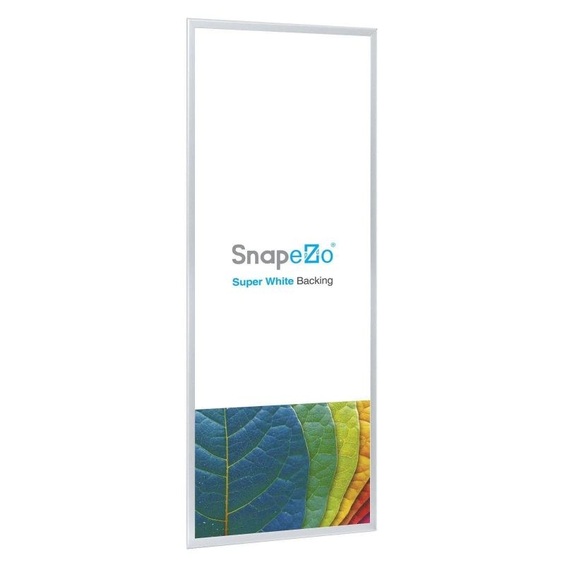 Photo 1 of 10x30 Silver Snapezo® Snap Frame - 1.2" Profile
