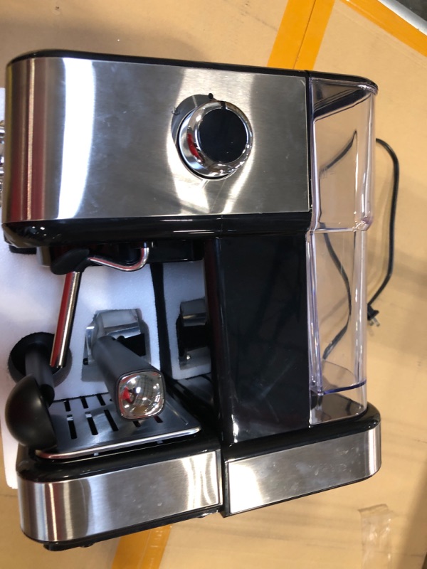 Photo 3 of Gevi Espresso Machine, Espresso Maker with Milk Frother Steam Wand, Compact Espresso Super Automatic Espresso Machines for home with 34oz Removable Water Tank for Cappuccino, Latte