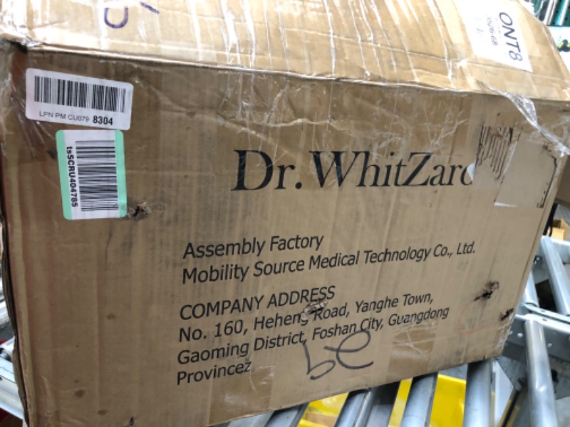 Photo 1 of Dr.WhitZard Knee Scooters for Foot Injuries Foldable Knee Walker Steerable Knee Scooter for Adults with Dual Braking System Lightweight Height Adjustable Economy Leg Scooter Crutch Alternative