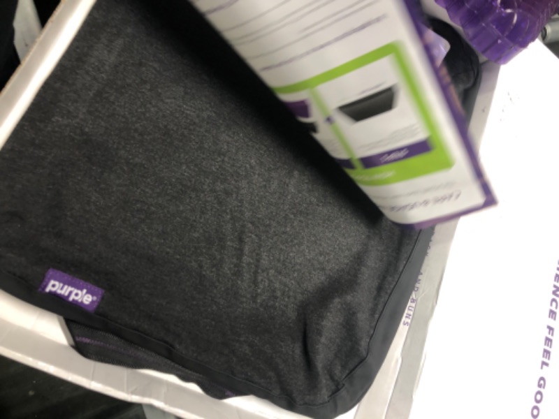 Photo 1 of Purple Royal Seat Cushion - Seat Cushion for The Car Or Office Chair - Temperature Neutral Grid