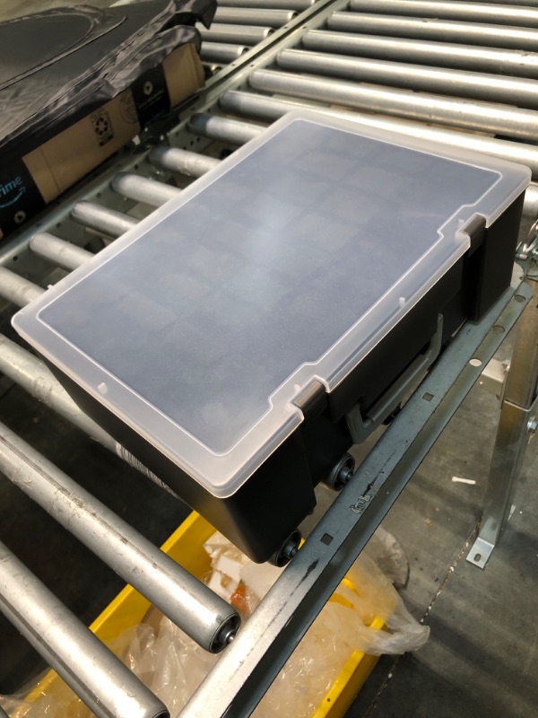 Photo 1 of TPCY Miniature Storage Sturdy Carrying Figure Case -108 Slot Figurine Minature Carrying Case ,Compatible with Warhammer 40k, Dungeons & Dragons and More (Blackness)
