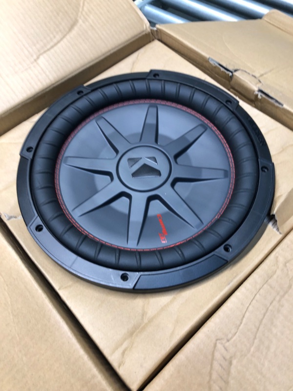 Photo 4 of Kicker 48CWRT124 12-Inch CompRT 4-Ohm Dual 500 (Watts RMS) 1000 (Watt Peak) Voice Coil Design Subwoofer