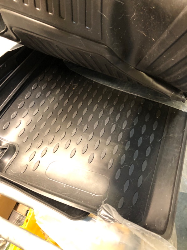 Photo 1 of Fits 2022-2023 Kia Carnival Floor Mats 7 Seater, Front 2nd Row and 3rd Liner Set 3D Custom Fit All-Weather Full Set Liners, Black