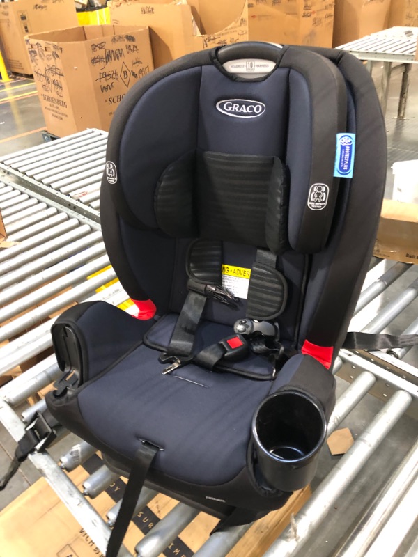 Photo 3 of Graco TriRide 3 in 1 Car Seat | 3 Modes of Use from Rear Facing to Highback Booster Car Seat, Clybourne