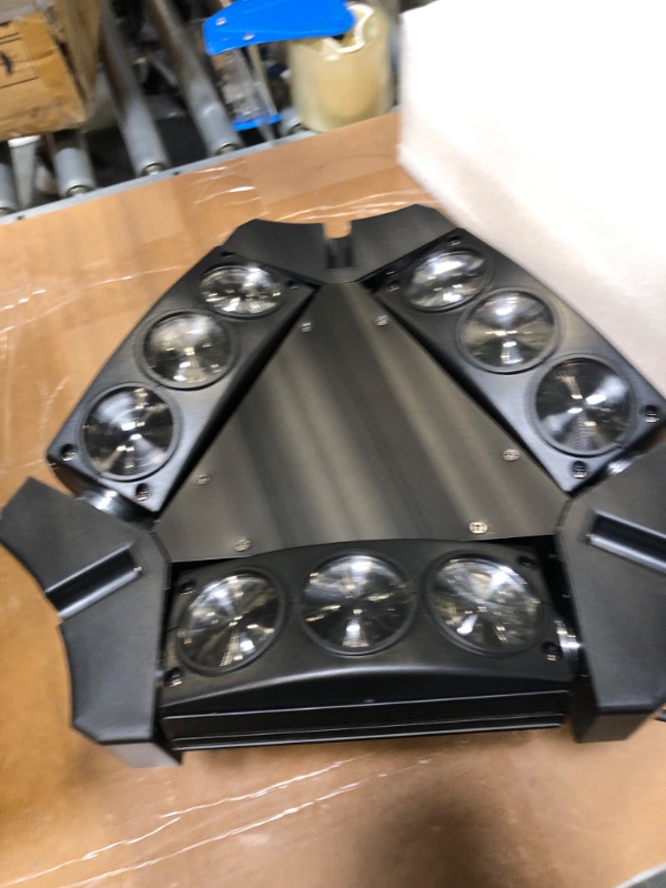 Photo 1 of Stage Lights Moving Heads Dj Lighting DMX Lights DMX 512 Sound Activated for Party, Disco, Dance Floor, Bar, Wedding, Stage DJ Equipment Light Show
