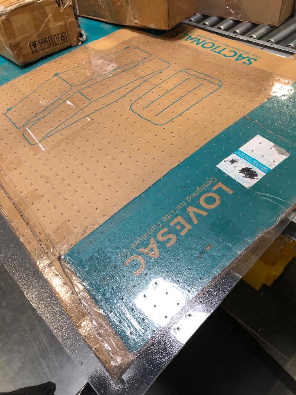 Photo 1 of New Chair Mat for Carpet Floor Low Pile Office and Home Use Thick and Sturdy Transparent Desk Chair mat for Carpets Size 36" X 48" with Lip
