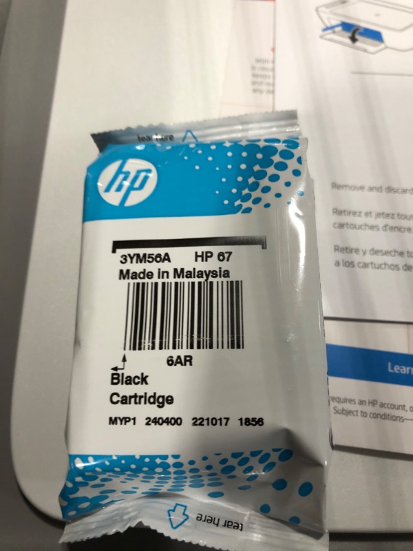 Photo 4 of HP DeskJet 2755e Wireless All-In-One Color Printer, Scanner, Copier
