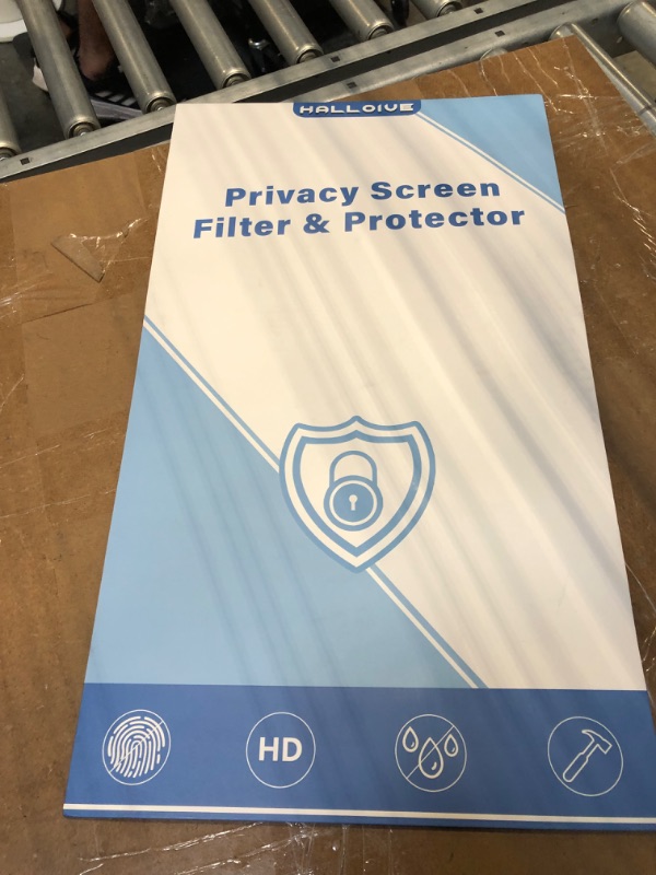 Photo 1 of Halloive 22 Inch Computer Screen Protector Blue Light and Anti Glare Filter, Eye Protection Computer Blue Light Blocking Screen for 22" with 16:9 Aspect Ratio Widescreen Computer Monitor
