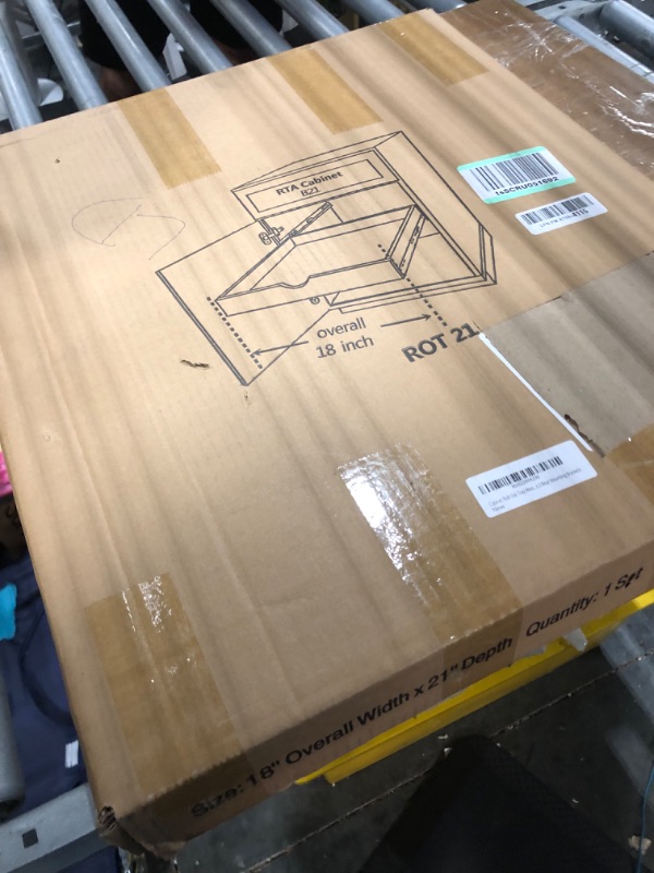 Photo 1 of 17'' Width Pull Out Drawer Garbage Drawer Roll Out Tray Wood Pull Out Drawer Box Kitchen Cabinet Organizer Cabinet Slide Out Shelv Pull-Out Shelf Pull Out Sliding Drawer DIY (Fits RTA Face Frame B21) POT#2 (18''W x 21''D)