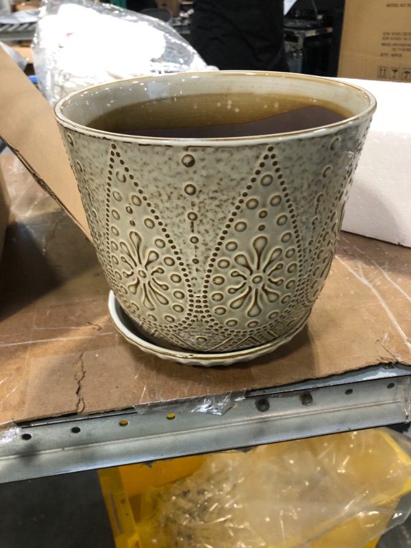 Photo 1 of 7 inch Ceramic Planter