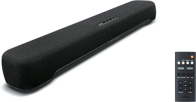 Photo 1 of Yamaha Audio SR-C20A Compact Sound Bar with Built-in Subwoofer and Bluetooth, Black
