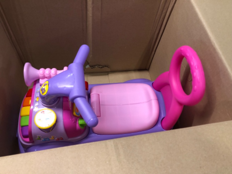 Photo 2 of Little People Fisher-Price Music Parade Ride On, Purple, Large, Helps Foster Motor Skills
Brand: Little People