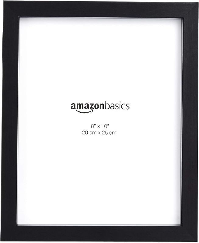 Photo 1 of Amazon Basics Rectangular Photo Picture Frame, 8" x 10", Pack of 2, Black
Visit the Amazon Basics Store