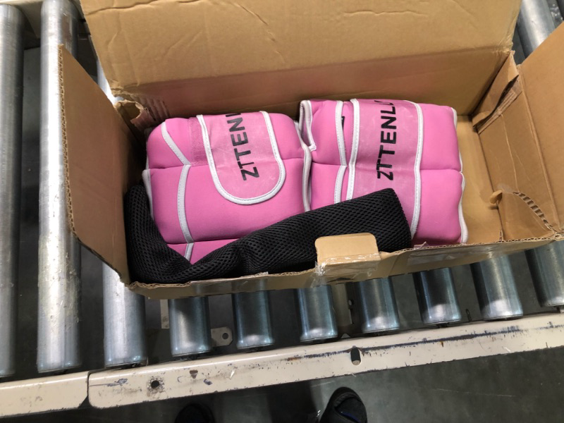 Photo 1 of Adjustable Ankle Weights 1-3/4/5/6/8/10/12/15/20 LBS Pair with Removable Weight for Jogging, Gymnastics, Aerobics, Physical Therapy