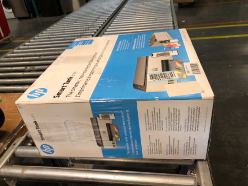 Photo 1 of HP Smart-Tank 5101 Wireless All-in-One Ink-Tank Printer with up to 2 Years of Ink Included (1F3Y0A),White