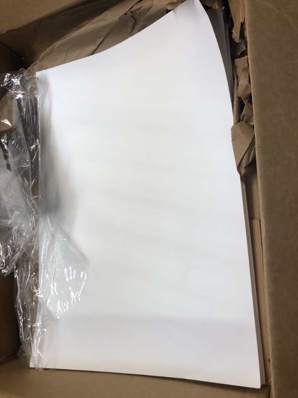 Photo 4 of 13" x 19" Cardstock Sheets For Inkjet or Laser Printers - Heavy 80lb Cover Matte Finish White - Great for Flyers, Posters, Covers (50 Sheets)
