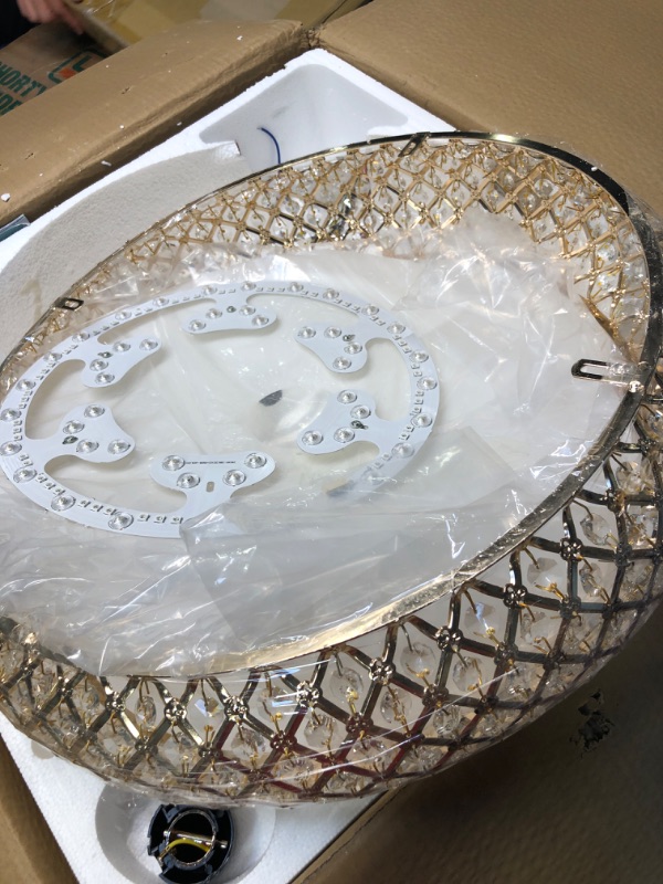 Photo 1 of BAYSQUIRREL Retractable Bluetooth Ceiling Fan with Speaker, 85 Kinds of Color Light Bluetooth Ceiling Fan with Light,6 Speed Reversible Modern Invisible Ceiling Fan ,Remote and APP Control Modern gold