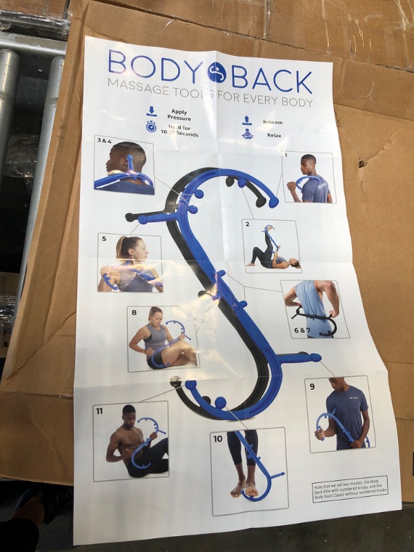 Photo 1 of Body Back Buddy (Blue) + Buddy Mini Bundle, Fully Body Massage & Stress Relief Tools