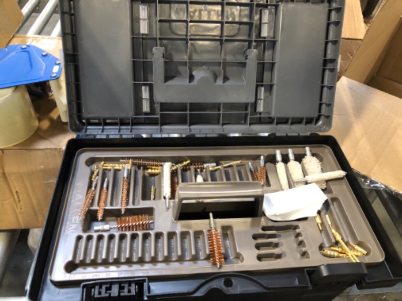 Photo 3 of Allen Company Universal Gun Cleaning Kit, 65-Pieces Set for Handgun, Rifle and Shotgun (70540) - USA Based Since 1971