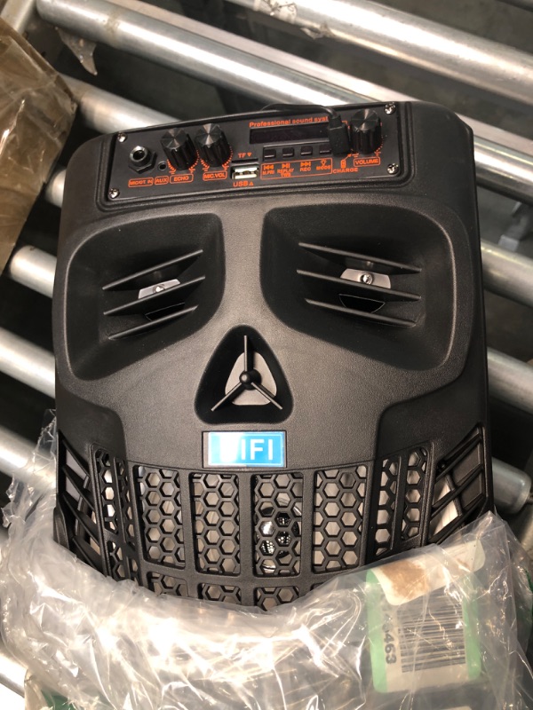 Photo 1 of E I F E R Compact Bluetooth Speaker with Microphone - Portable Wireless Speaker for Hands-Free Rechargeable Battery with 4 Hours Playtime - Compatible with Smartphones and Tablets S08