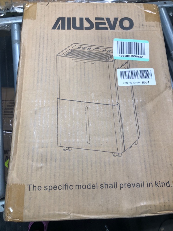 Photo 2 of 2000 Sq. Ft Dehumidifier for Home - 22 Pints Aiusevo Basements Dehumidifiers with Drain Hose for Large Room, Bathroom, Closet, Intelligent Humidity Control, Auto Shut Off Protection, 3 Modes Deshumidificador