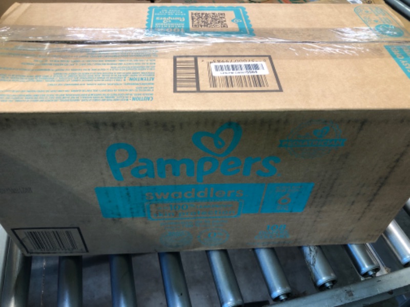 Photo 1 of Pampers Swaddlers Disposable Diapers, Size 6 - 108 count