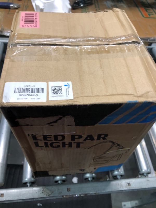 Photo 1 of BETOPPER White Stage COB Par Lights Professional 100W ProCob Spotlight Bright DJ Light Strobe Lighting for Church,Parties,Wedding,Therter,Live Events,Stage etc.