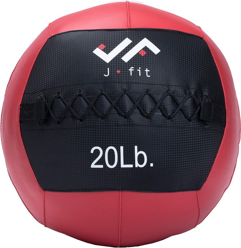 Photo 1 of JFIT Wall Medicine Ball - 10 Weight Options 4lb-30lb - Durable Wall Balls for Exercise, Cardio, Core Strength
