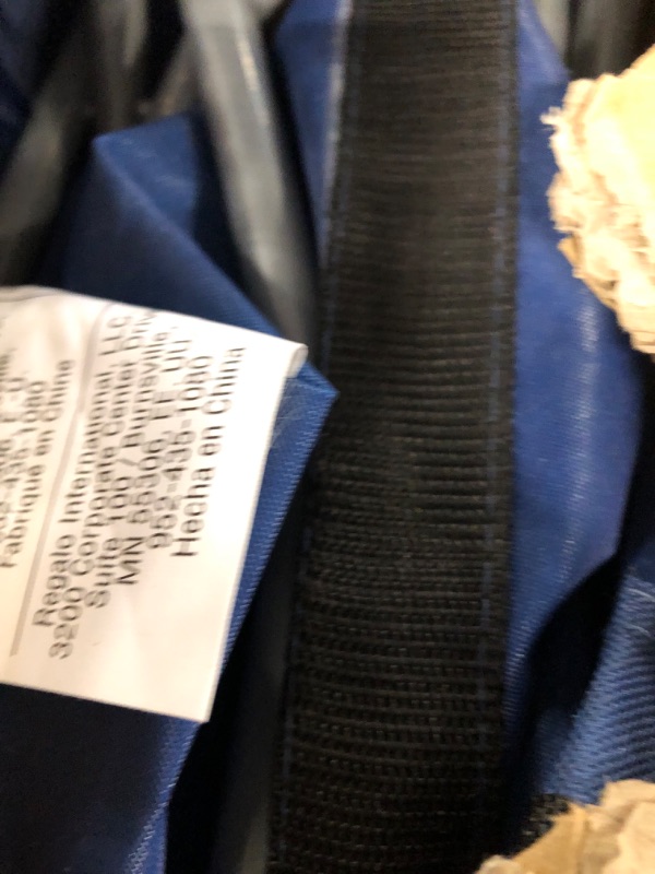 Photo 1 of Regalo My Cot Deluxe Portable Toddler Bed, Includes Sleeping Bag, Navy Blue - Deluxe