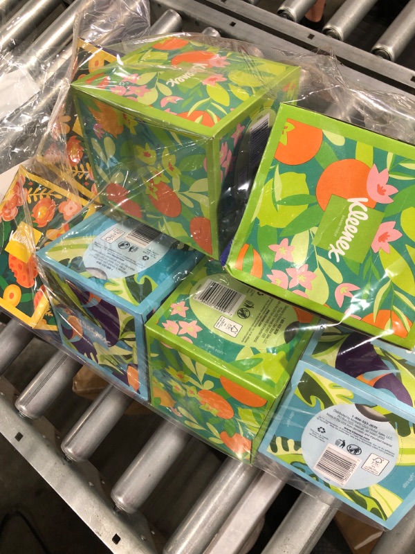 Photo 1 of Kleenex Expressions Ultra Soft Facial Tissues, 8 Cube Boxes, 65 Tissues per Box (520 Total Tissues)