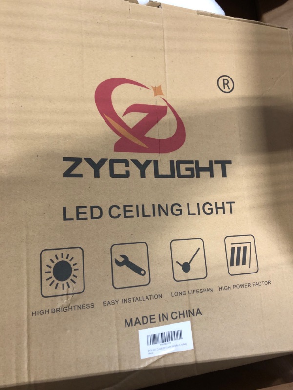 Photo 2 of ZYCYLIGHT Crystal LED Flush Mount Ceiling Light Fixture, Dimmable LED Crystal Fixture , Brightness Adjustable Ceiling Light?45W 18.9 Inch 3000-6000k? with Remote for for Bedroom, Living Room, Hallway ø18.9 In/LED 45W/Dimmable