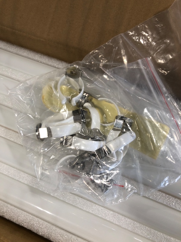 Photo 1 of 8 Foot LED Bulbs, 46W, 5500lm, 5000K, T8 T10 T12 LED Tube Lights, Dual-Ended Ballast Bypass 8FT LED Bulbs (Use Two 4FT), FA8 Single Pin, Frosted Lens, Fluorescent Replacement, UL, FCC, NSF, 10 Pack 8 Ft | 5000k