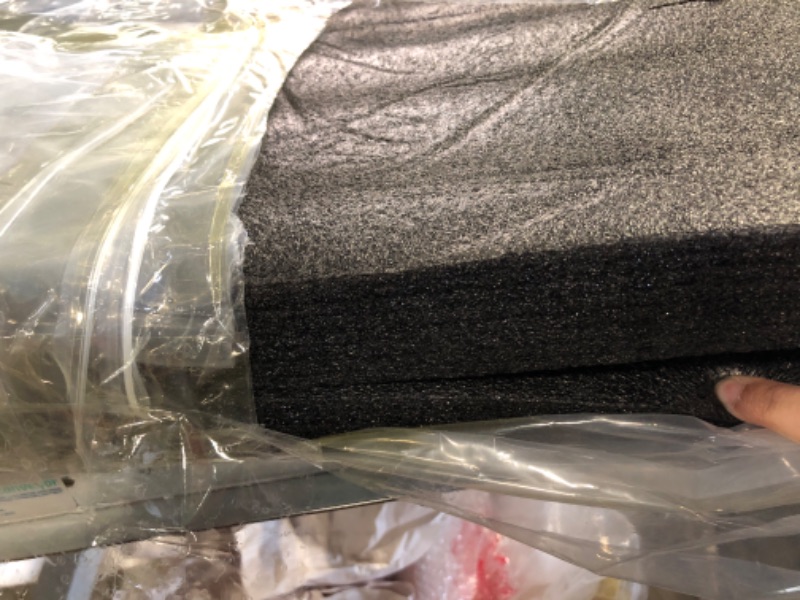 Photo 3 of 2 Sheets Customizable Polyethylene Foam 54 x 16 x 2 and 54 x 16 x 1.5 Thick Black Packing Foam Inserts for Cases Thick Polyethylene Foam Sheet for Packaging and Crafts