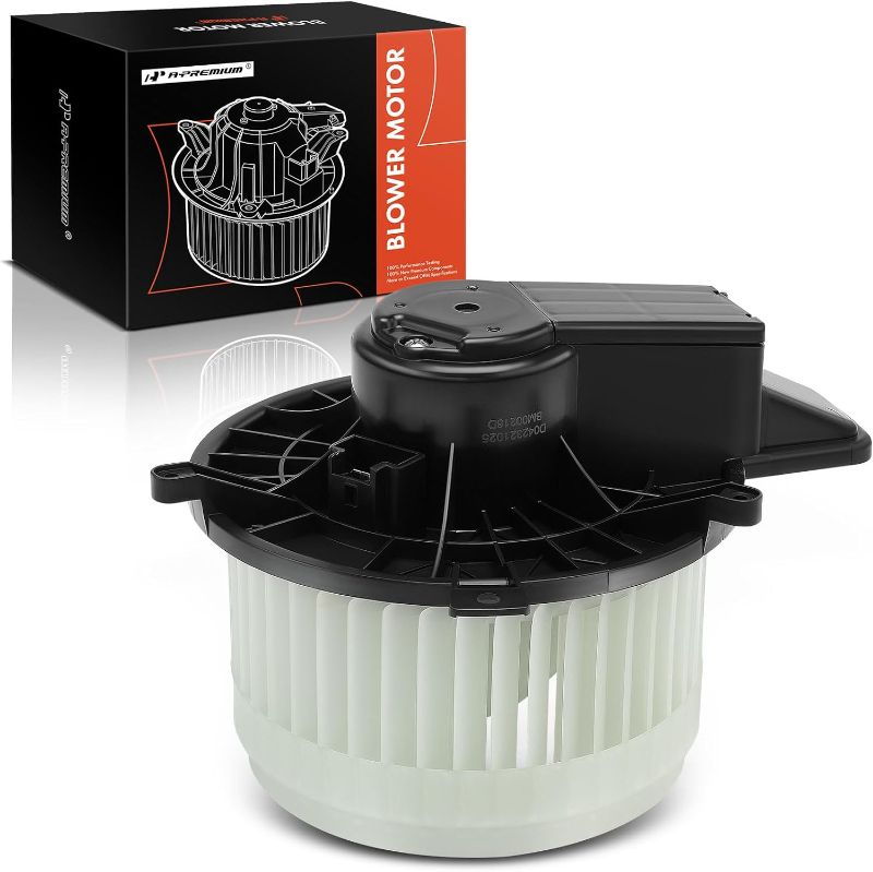 Photo 1 of A-Premium HVAC Heater Blower Motor with Fan Cage Compatible with Jeep, Dodge, Chrysler Vehicles - Grand Cherokee, Durango 2011-2021, Grand Caravan 2008-2020, Town & Country 2008-2016 - Replace# 700216
