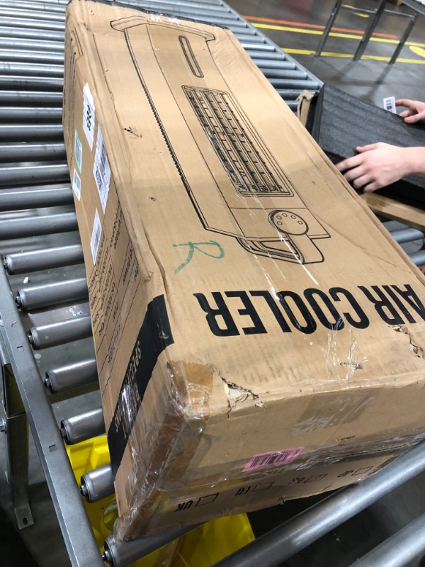 Photo 1 of Portable Air Conditioners, Evaporative Air Cooler & Air Conditioner for Room w/3 Speeds & Cooling Mode, 52° Oscillation, 12H Timer, Remote, Portable AC Swamp Cooler for Room Home Office
