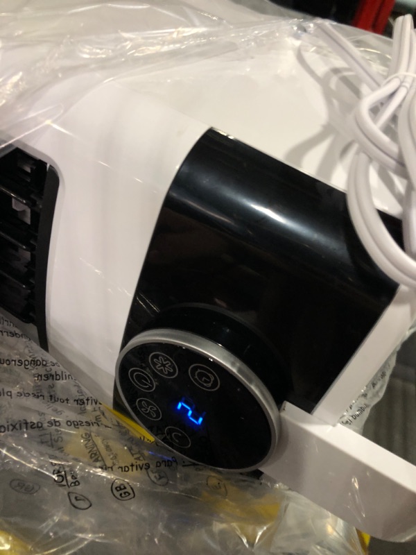 Photo 1 of Portable Air Conditioners, Evaporative Air Cooler & Air Conditioner for Room w/3 Speeds & Cooling Mode, 52° Oscillation, 12H Timer, Remote, Portable AC Swamp Cooler for Room Home Office
