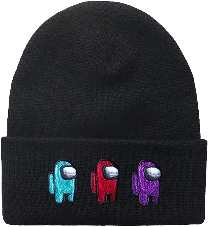 Photo 1 of Awyjcas Video Game Games Impostor Fashion Trend Classic Winter Warm Knit Hat Beanie Cap for Children Adults Adolescents Cap