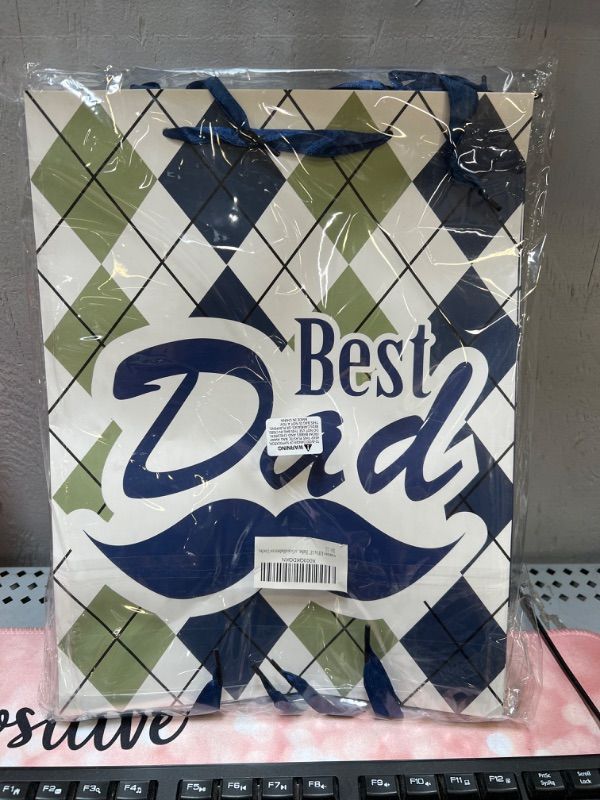 Photo 1 of 12 Pieces 13'' Fathers Day Gift Bags