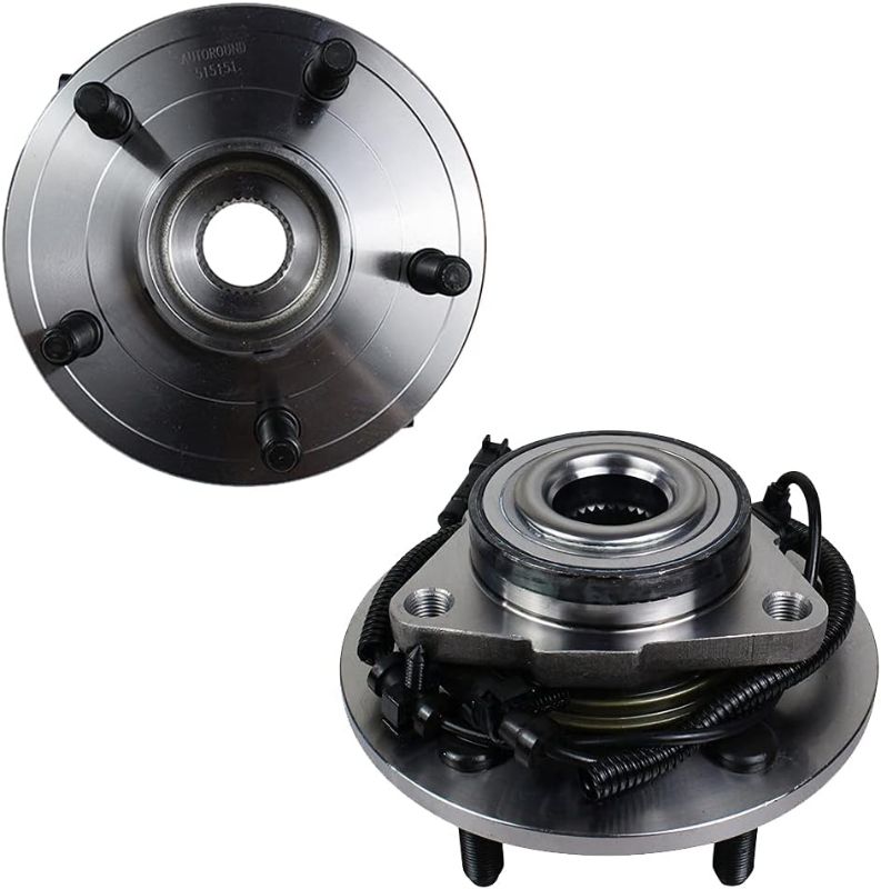 Photo 1 of Ccfetch 515151 Front Wheel Bearing and Hub Assembly Replacement Autoparts Compatible with  Dodge Ram 1500 2012-2018, Ram 1500 Classic 2019, 5 Lug w/ABS