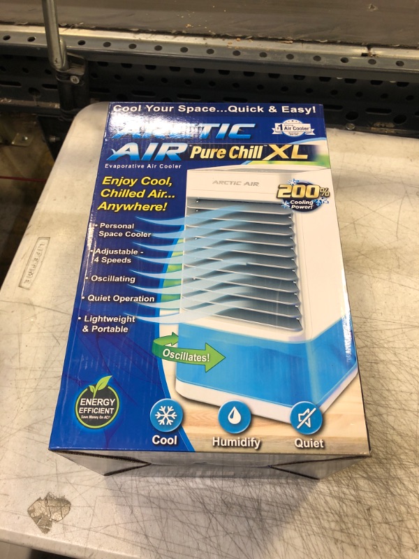 Photo 1 of Arctic Air Pure Chill XL 100 Sq Ft Portable Evaporative Cooler 5 CFM
