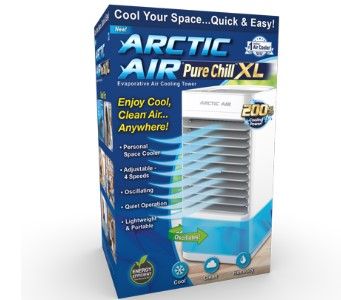 Photo 1 of Arctic Air Pure Chill XL 100 Sq Ft Portable Evaporative Cooler 5 CFM
