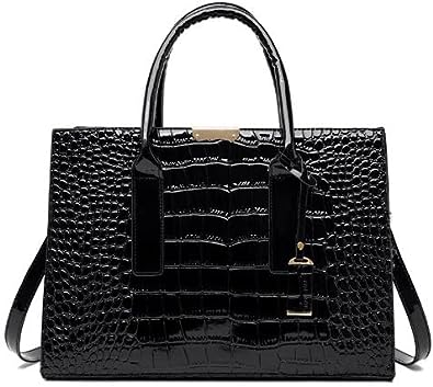 Photo 1 of Crocodile Pattern Fashion Pu Leather Luxury Women Ladies Handbags Shoulder Bag Woman Top-Handle Purse
